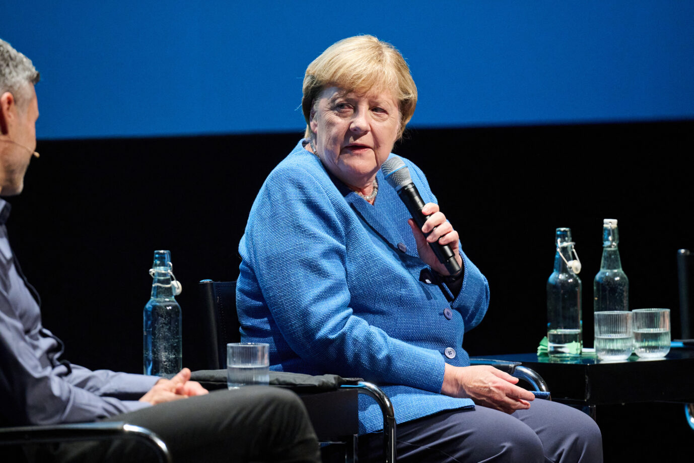 Macht sich wegen der AfD Sorgen um die Demokratie: Alt-Kanzlerin Angela Merke (CDU). Foto: picture alliance/dpa | Annette Riedl