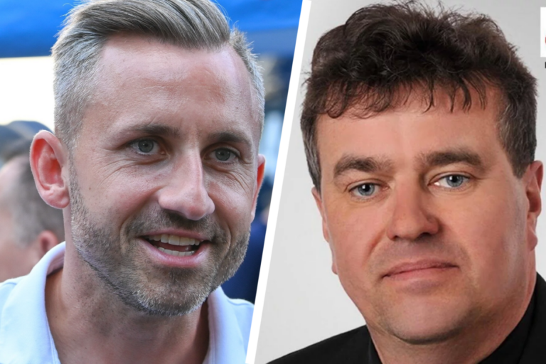10.000 Euro und ein Wahlaufruf für die AfD von Ulrich Siegmund: Der CDU-Politiker Bernd Prange (rechts).