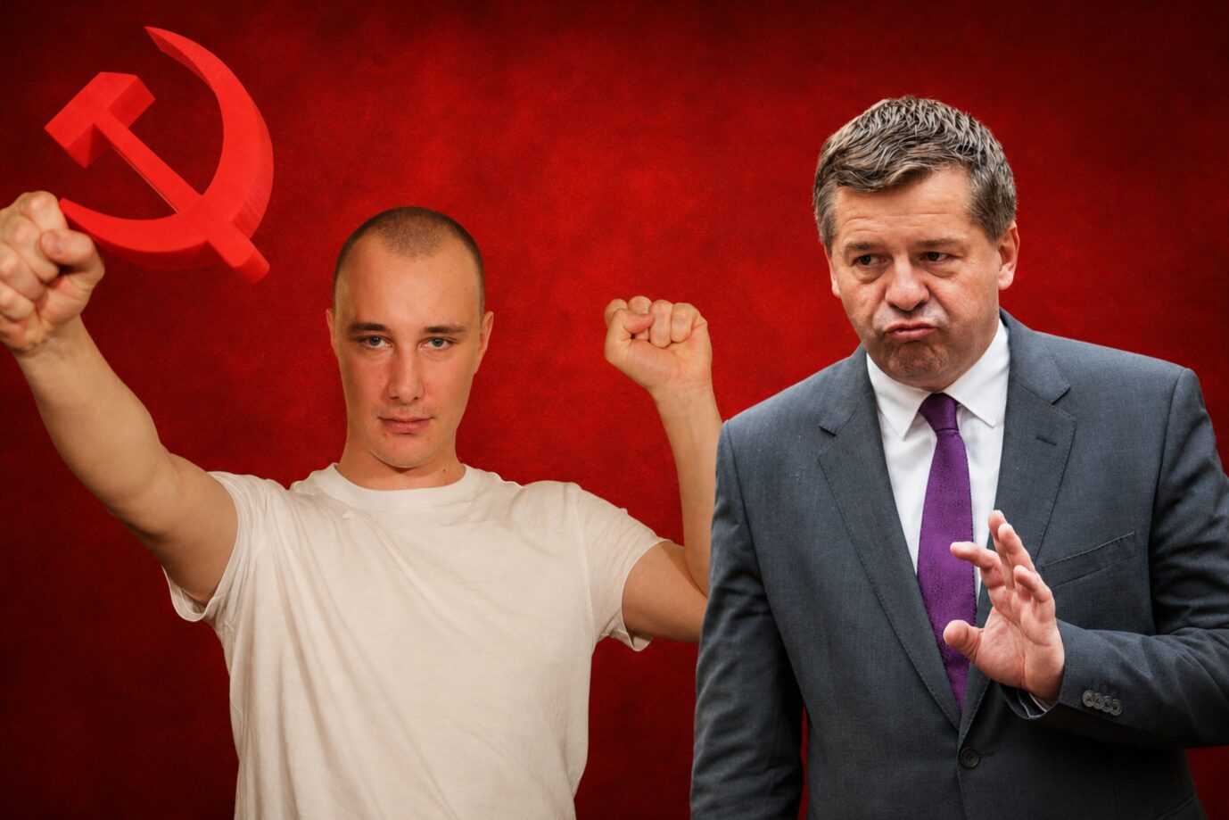 Eric Stehr (l.) kandidiert auf Platz zwei der Linken-Landesliste: Wird sich CDU-Ministerpräsident Schulze von ihm abhängig machen?