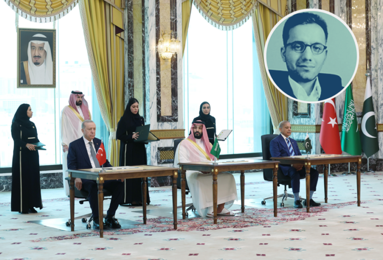 Der Sunnitenpakt der Länder Türkei, Saudi-Arabien und Pakistan ist auch ein Signal an Isreal und die USA.