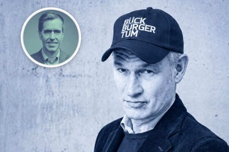 Kultur. Ex-Welt-Herausgeber Ulf Poschardt: Räumt inzwischen Fehler ein. Foto: JF (KI-generiert)