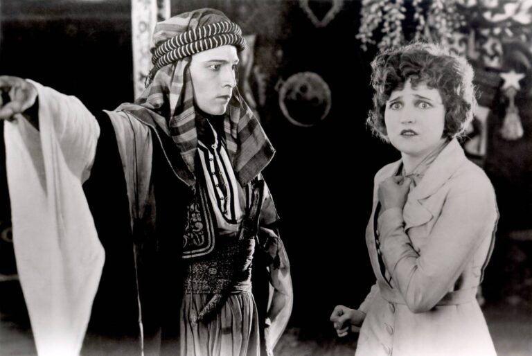 Er ließ Damenherzen. höher schlagen: Rudolph Valentino als der Scheich