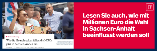 Kampagne gegen die AfD in Sachsen-Anhalt