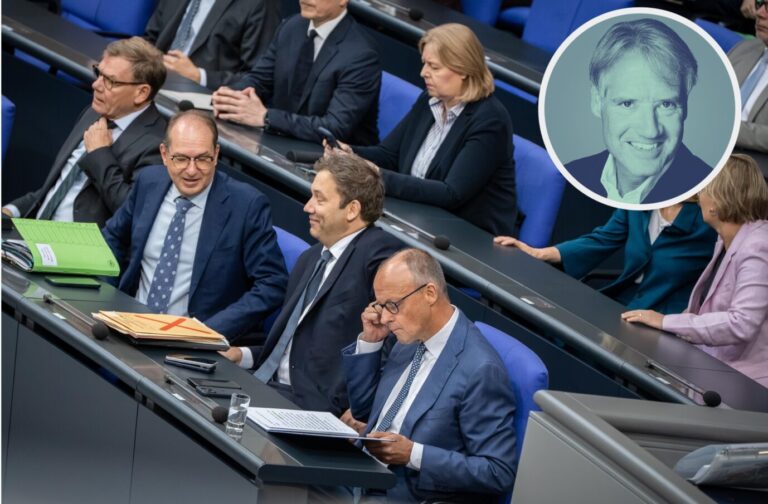 Die Bundesregierung um Merz im Reichstag: Eine Zombie-Koalition.
